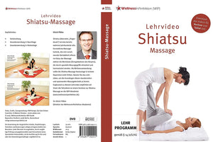 DVD Shiatsu Masage Lehrvideo, Cover Rueckseite