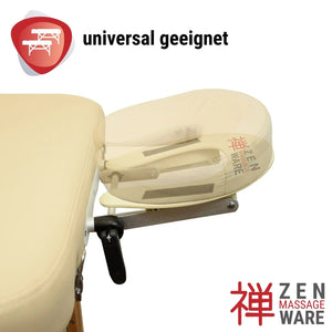 Zen Massage Ware, stabile Kopfstütze für Massageliegen mit Kissen