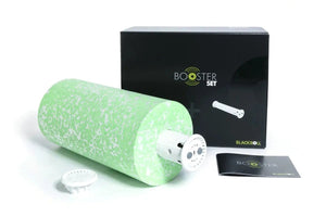 BlackRoll Booster Vibrationsmassage Rolle Set, gruen