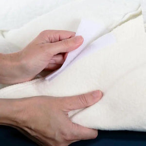 Earthlite Deluxe Massagetisch Heizdecke, Klettverschluss Detailansicht