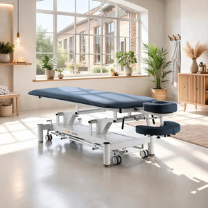 Massageliege elektrisch, Coinfycare Berlin, Ambiente, Farbe: Marineblau