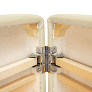 Massageliege Zen Ayurveda Pro Set, Scharnierdetail