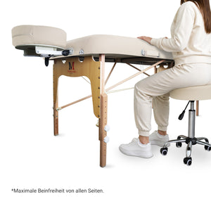Massageliege Massunda Montana, creme
