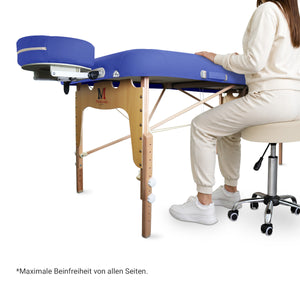 Massageliege Massunda Montana, königsblau