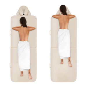 Massageliege Massunda Montana, Positionen, creme