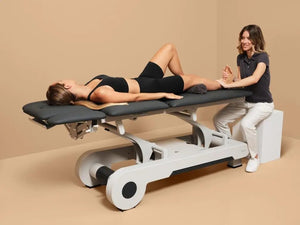 Naggura Nrun5, elektrische Therapieliege, Anwendung