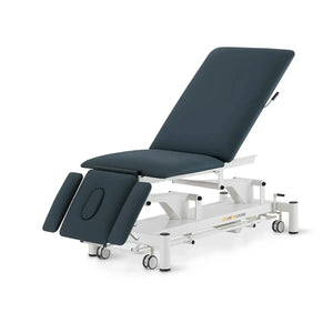 Therapieliege elektrisch, Coinfycare Barcelona, Sitzposition, Farbe: Marineblau