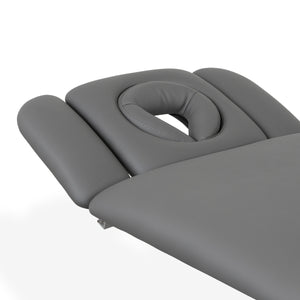 Therapielieg elektrisch Massunda Smart Plus, Kopfteil, Farbe: Dunkelgrau