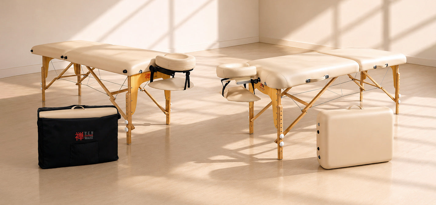 Massagetisch aus Holz – klappbarer Ratgeber von Massageliegenhaus Massunda