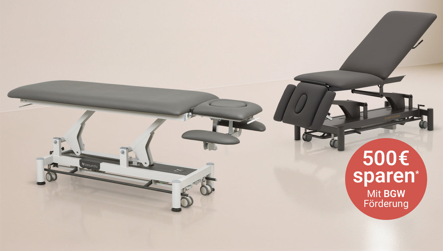 Therapie und Behandlungsliegen