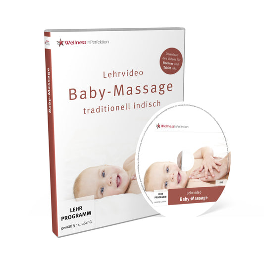 DVD Baby Massage (instructional video) | For beginners and professionals