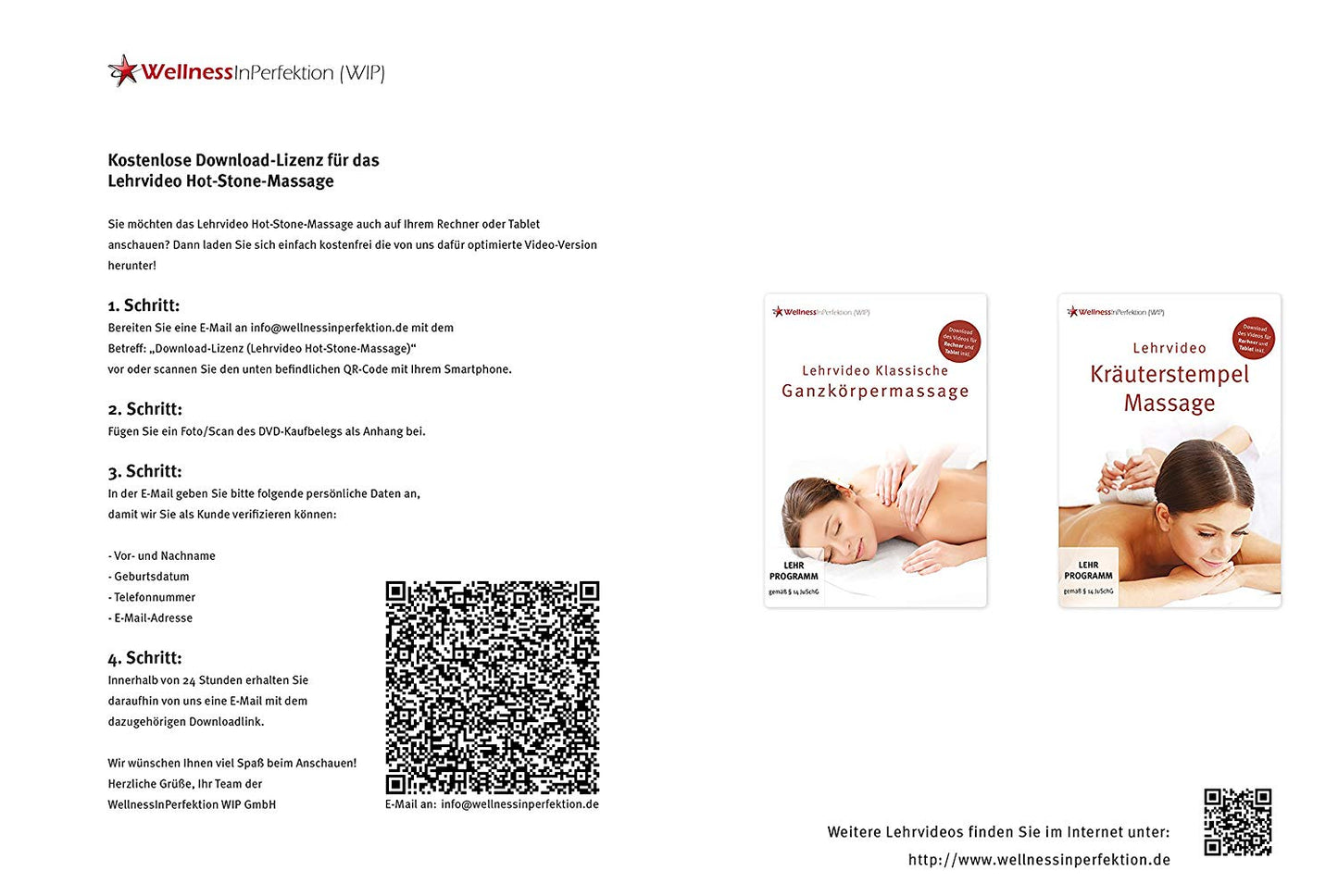 DVD Hot Stone Massage (instructional video) | For beginners and professionals