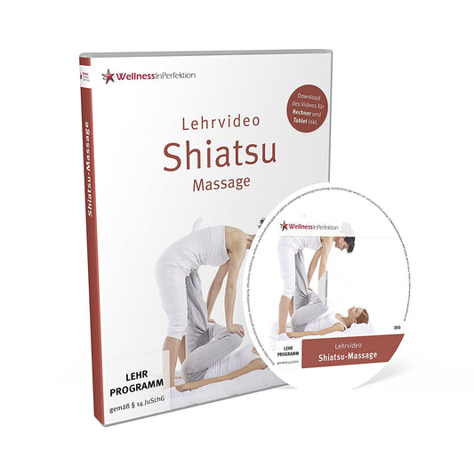 DVD Shiatsu massage (instructional video) | For beginners and professionals