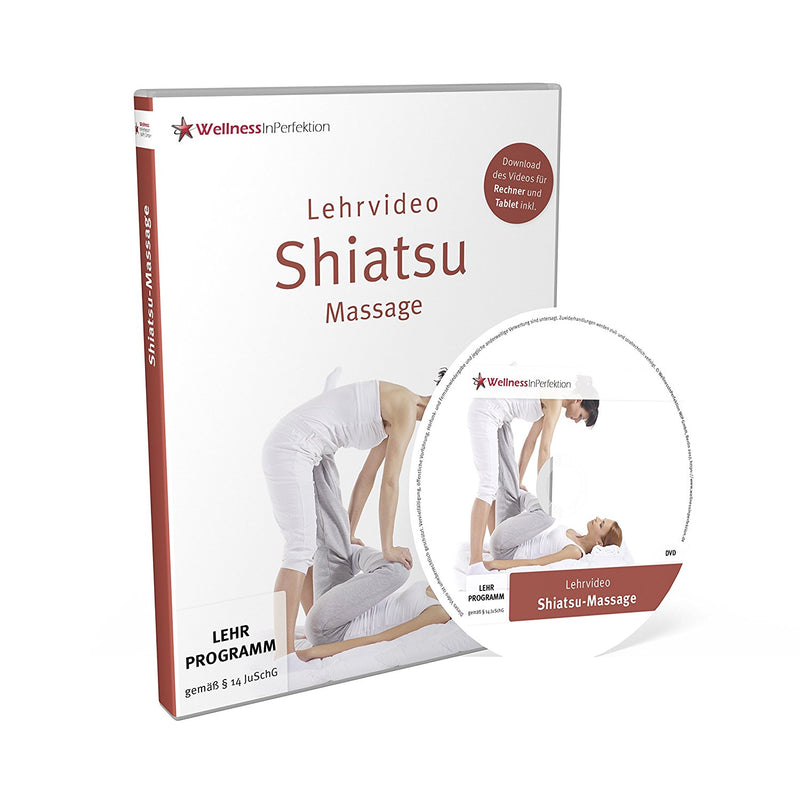DVD Shiatsu massage (instructional video) | For beginners and professionals