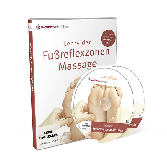 DVD-Bluray Foot Reflexology Massage (Instructional Video) | For Beginners and Professionals