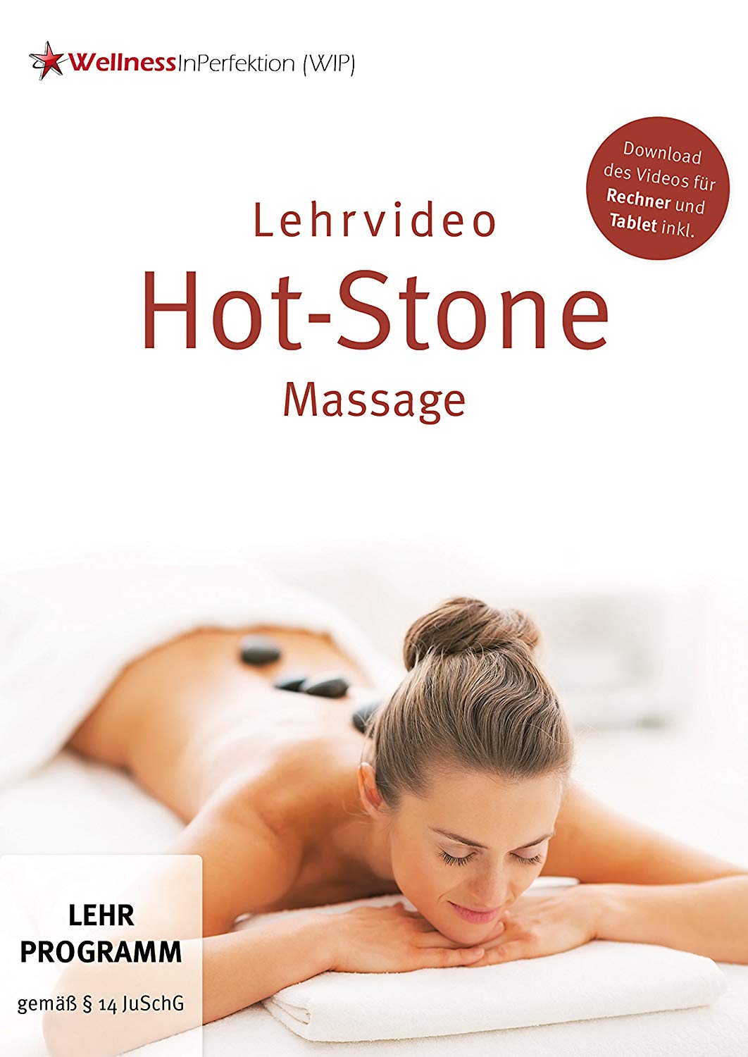DVD Hot Stone Massage (instructional video) | For beginners and professionals