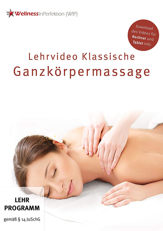 DVD Classic Full Body Massage (Instructional Video) | For Beginners and Professionals