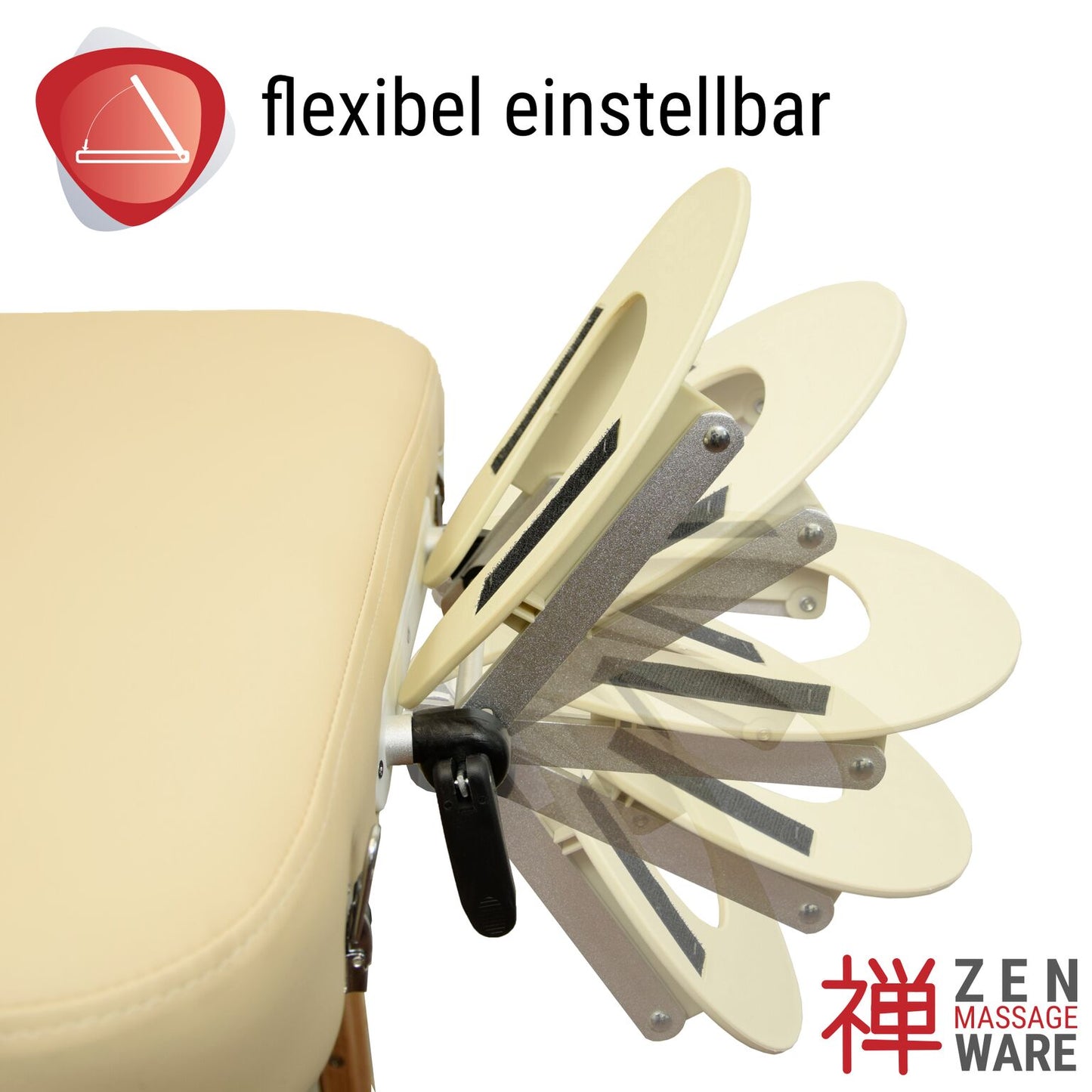 Zen Kopfstütze aus Aluminium