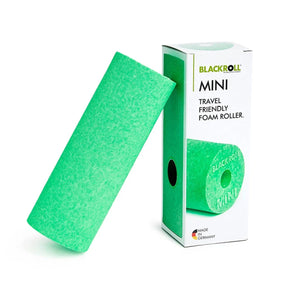 BLACKROLL_MINI Grün Rolle und Verpackung