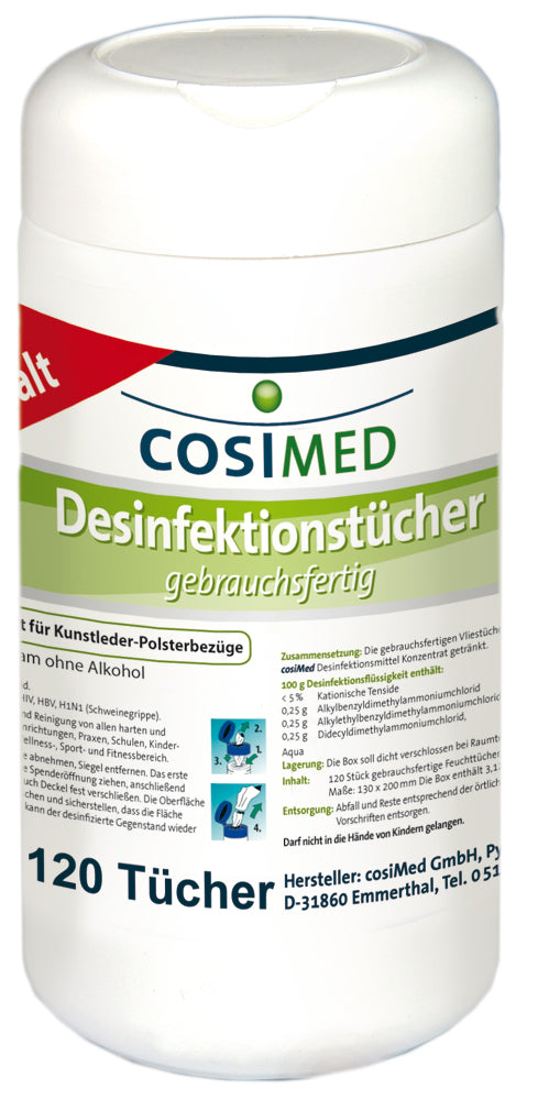 cosiMed disinfectant wipes | 120 pieces