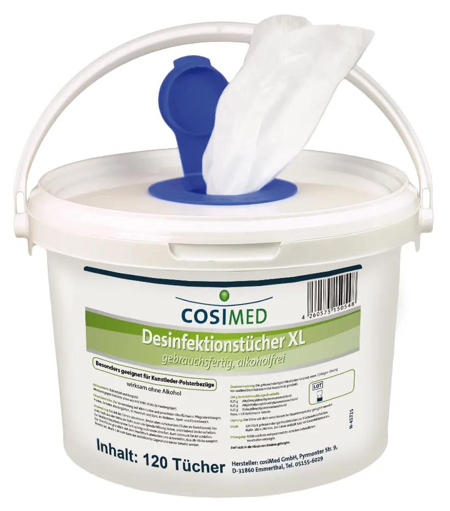 Cosimed Desinfektionstuecher XL 120 stk.