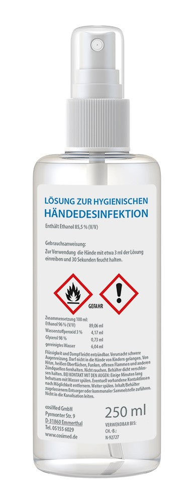 cosiMed hand disinfection