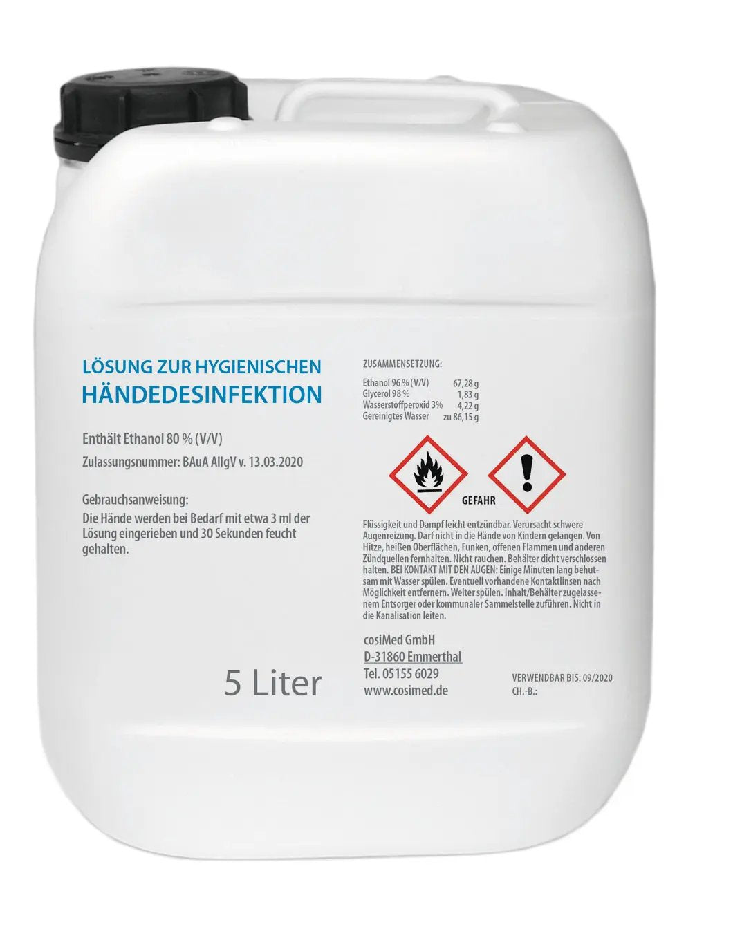 Cosimed Handdesinfektion 5 l