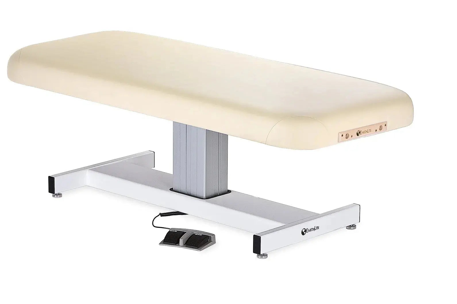 Earthlite Everest, elektrische Massageliege, Farbe Vanilla Creme, Vollansicht