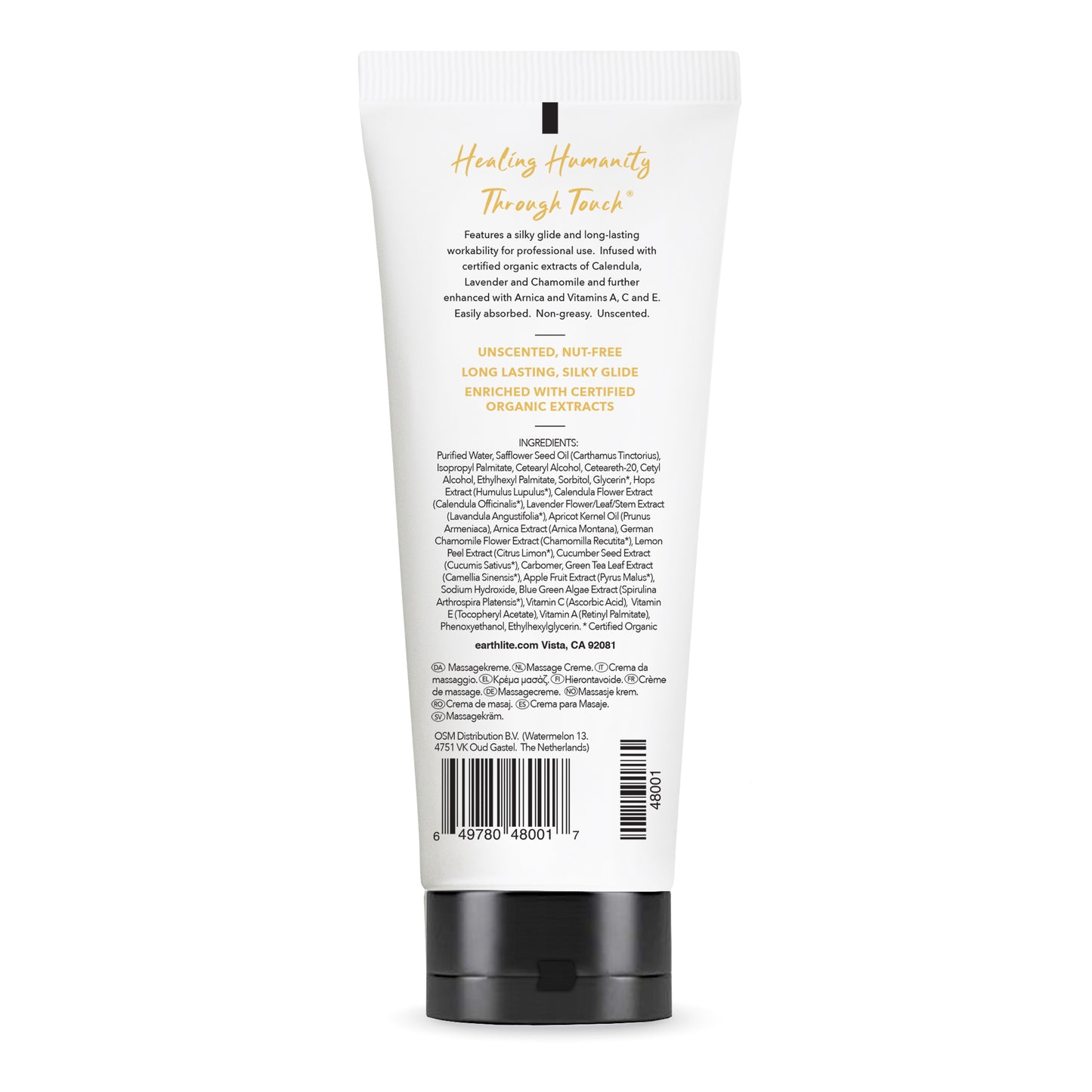 Earthlite Ever-Glide Massage Cream | 237ml