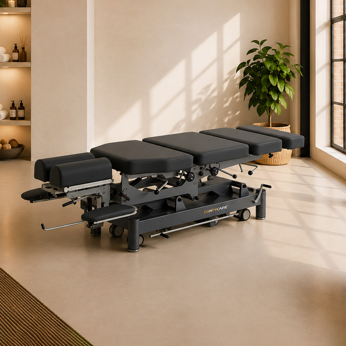 Elektrische Chiropraktikerliege | 6-Segmente, Ambiente