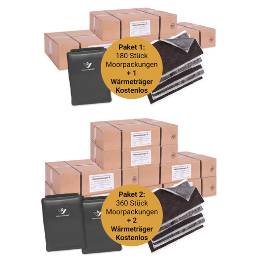 Heilmoorpackung + Wärmeträger Set