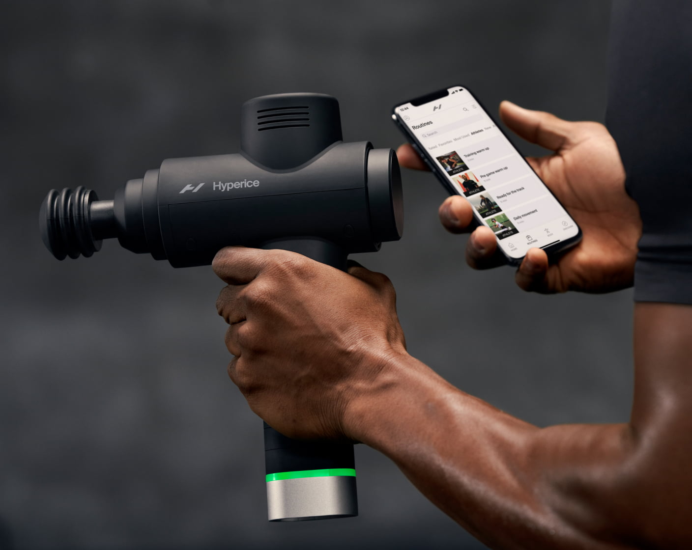 Hyperice Hypervolt 2 Pro, Vibrationsmassagegerät, Verbindung mit der App