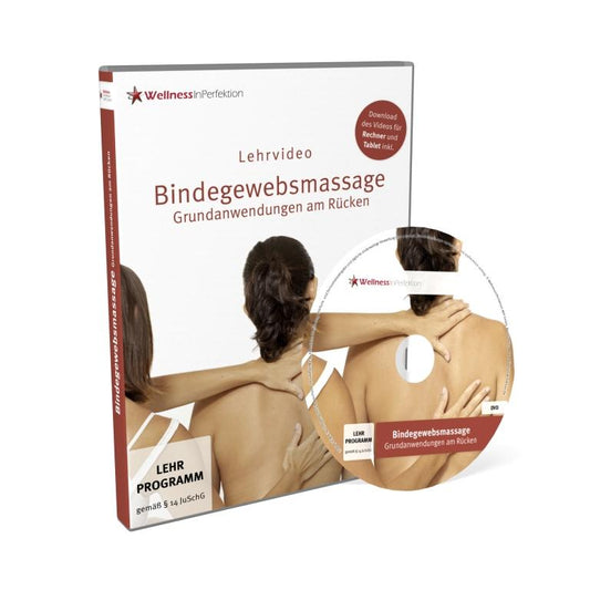 DVD Connective tissue massage (instructional video) | Basic applications on the back