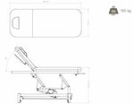 Electric massage table VIENNA | 2 segments