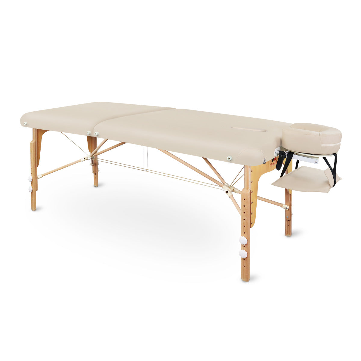 Massageliege Massunda Montana, Vollansicht, creme