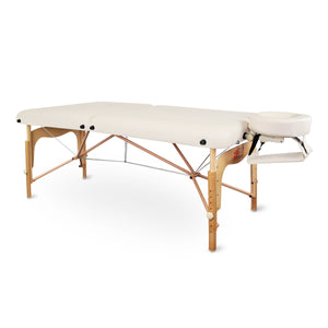 Massageliege Zen Relax, Vollansicht, creme