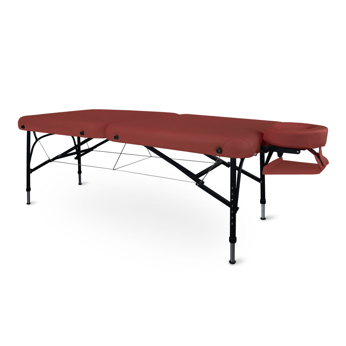 Massageliege Zen Stronglight II, Vollansicht, burgund