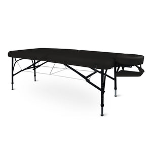 Massageliege Zen Stronglight II, Vollansicht, schwarz