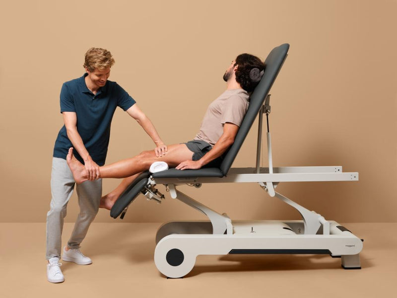 Naggura NRun 3, Therapieliege, 3 Segmente, Ansicht Sitzposition