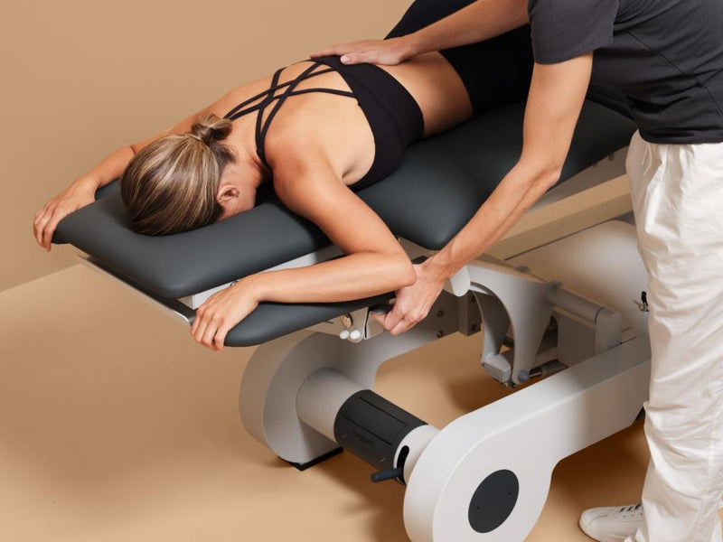 Naggura Nrun4, elektrische Therapieliege, Funktion Twilift