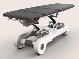 Naggura Nrun5, elektrische Therapieliege, Farbe. graphit, Vollansicht