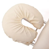 Zen Massage Ware, ölresistenter Schonbezug für Massageliegen Kopfstützen, Vollbild, Farbe Beige