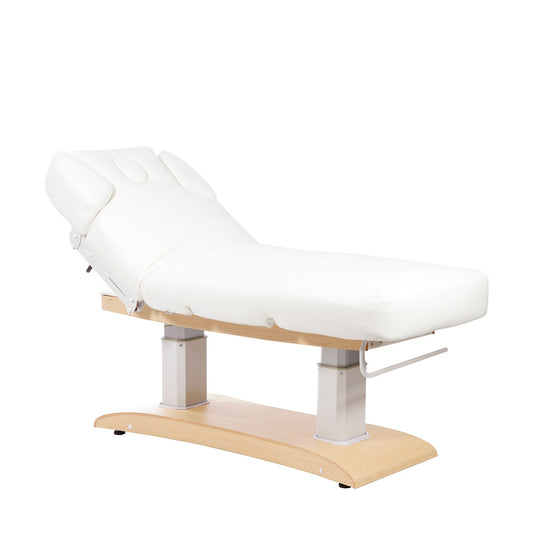 Sonia elektrische Wellnessliege Chara, weiß, Vollansicht