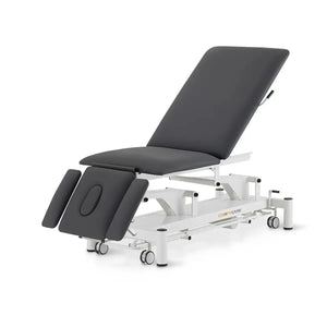 Therapieliege elektrisch, Coinfycare Barcelona, Sitzposition, Farbe: Dunkelgrau