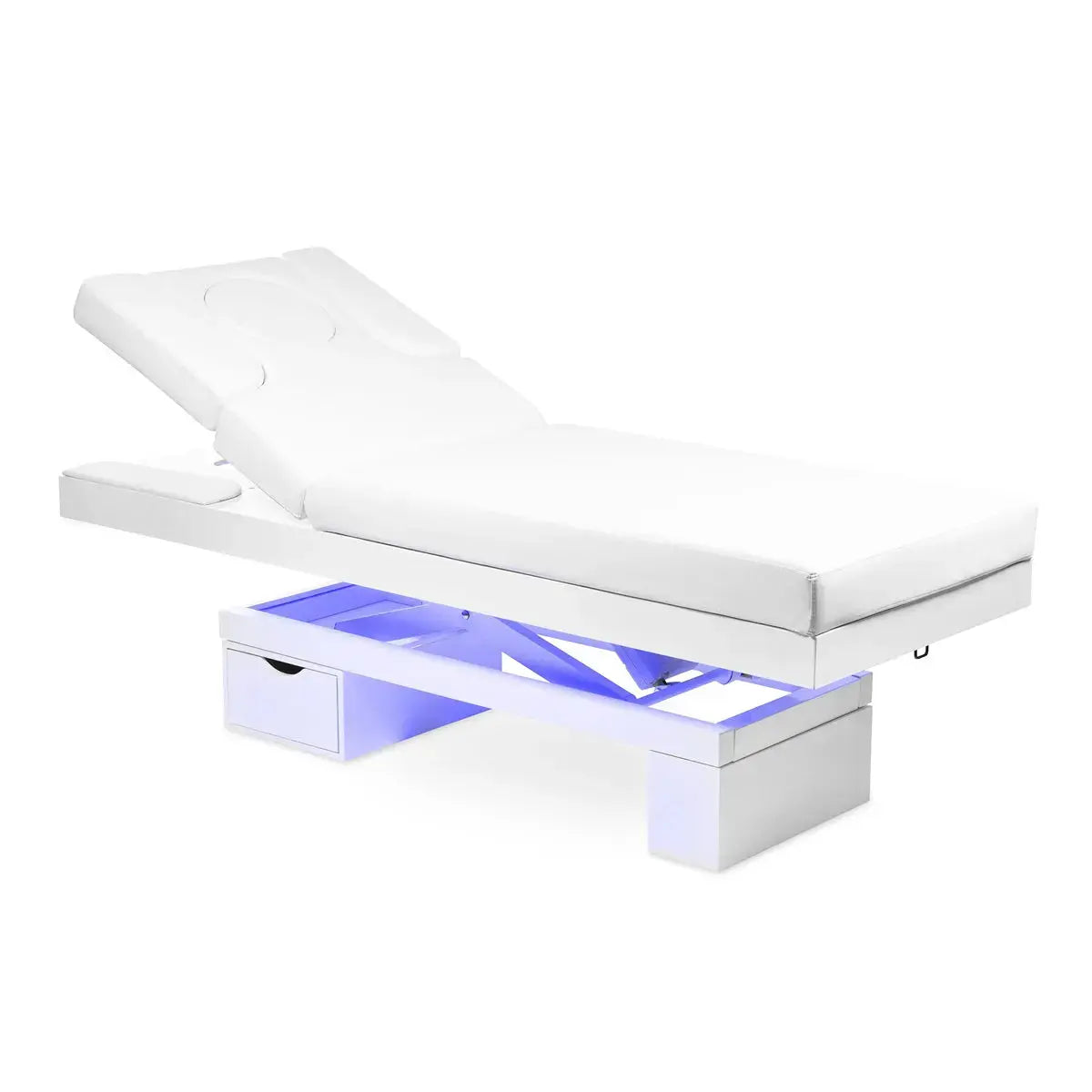 Wellness und Spaliege Hera, Vollansicht, Farbe: Weiss