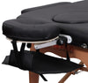 Massageliegen Armschlaufe an der Kopfstütze