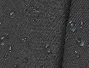 Zen Massage Ware, Öl-Flaschenhalter inkl. Dosier-Pumpflasche, Material Detail wasserabweisend